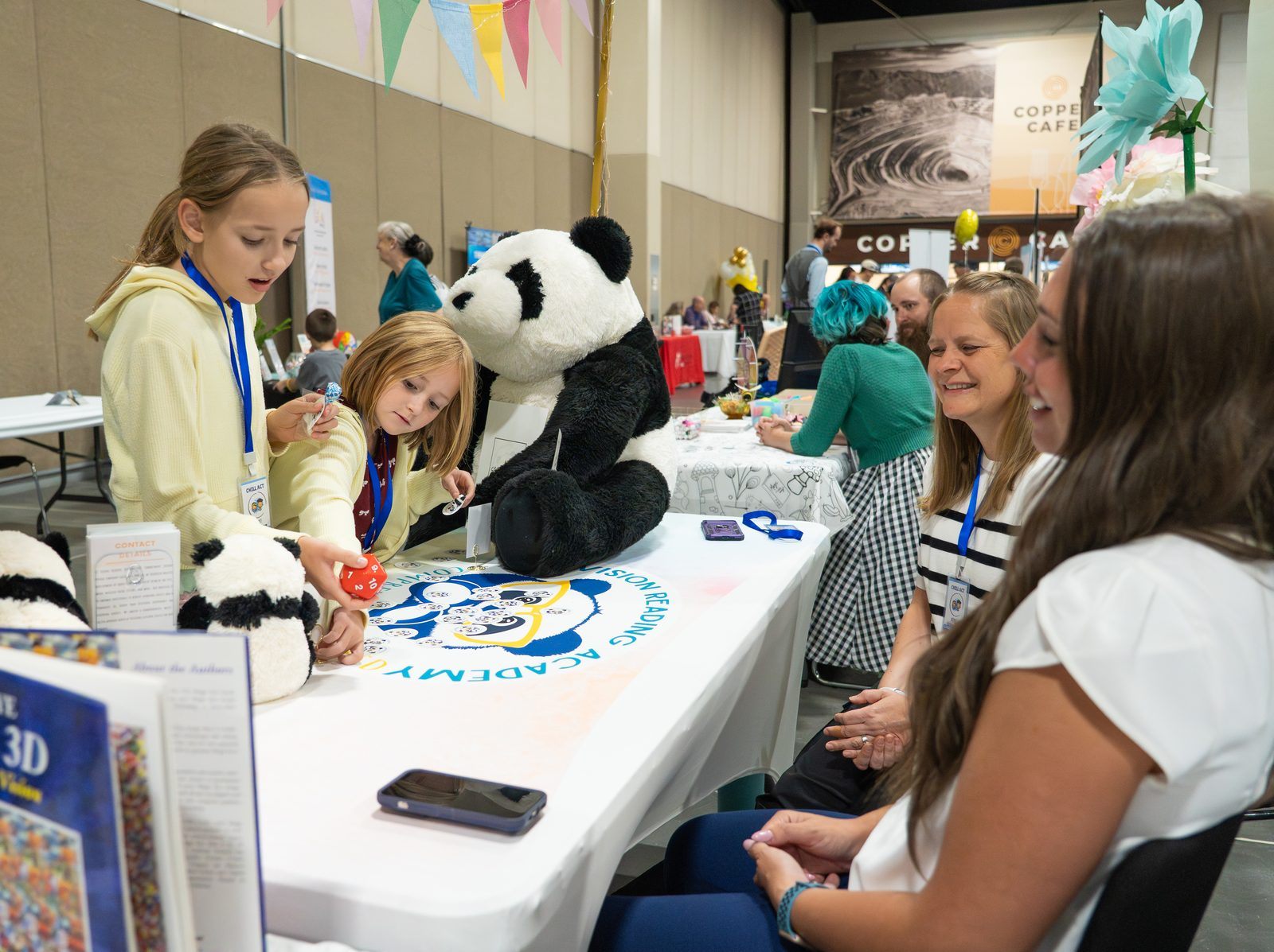 A CHILL ACT expo floor